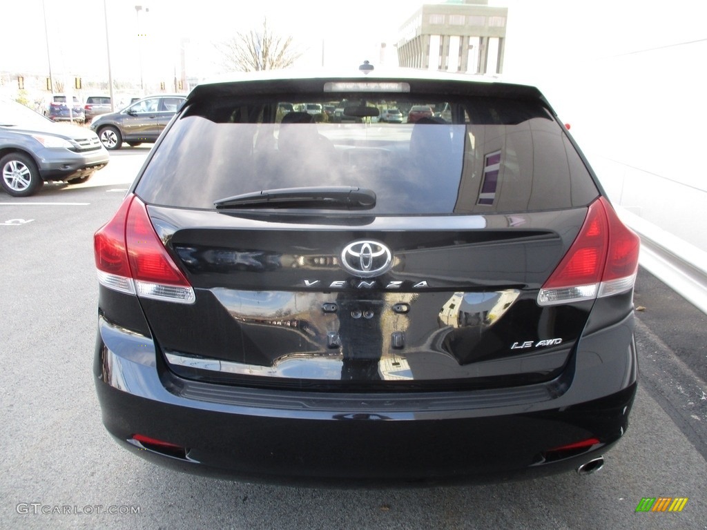 2013 Venza LE AWD - Attitude Black Metallic / Black photo #4