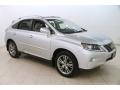 2013 Silver Lining Metallic Lexus RX 450h AWD  photo #1