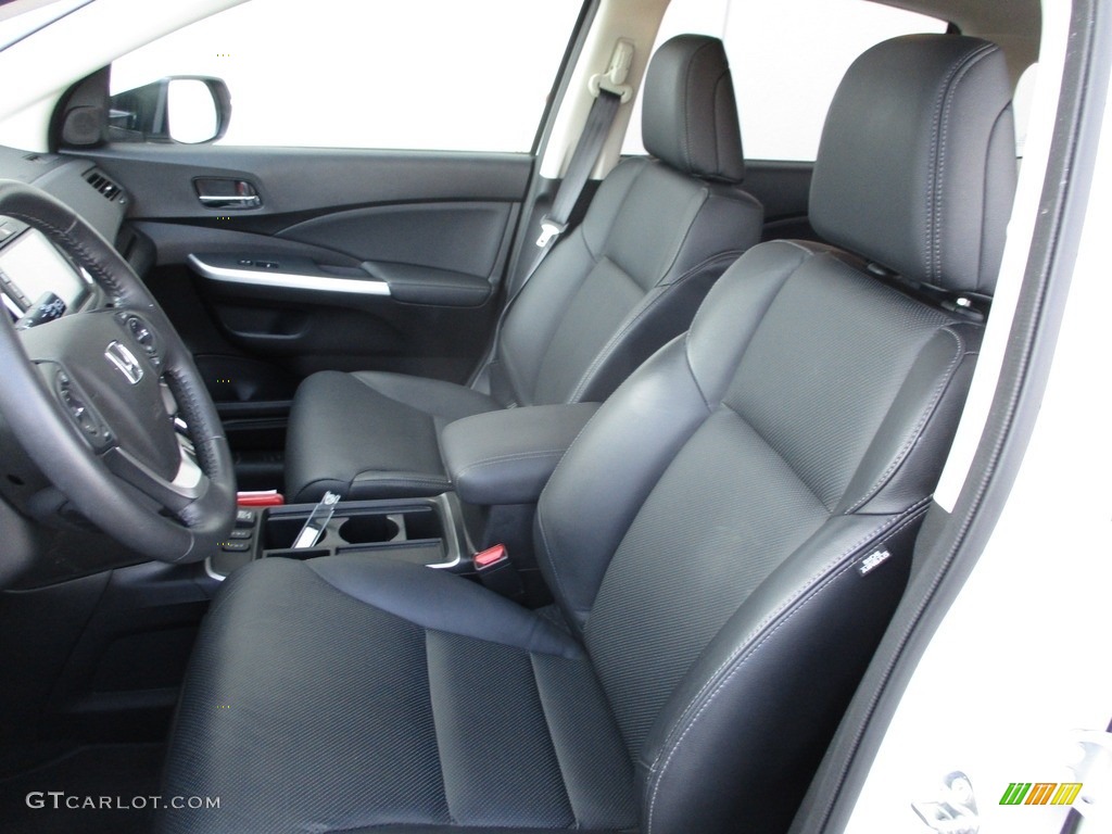 2016 CR-V Touring AWD - White Diamond Pearl / Black photo #11