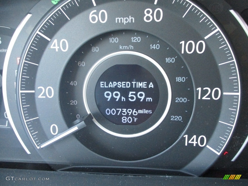 2016 CR-V Touring AWD - White Diamond Pearl / Black photo #20