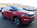 2018 Redline Pearl Jeep Compass Latitude 4x4  photo #7