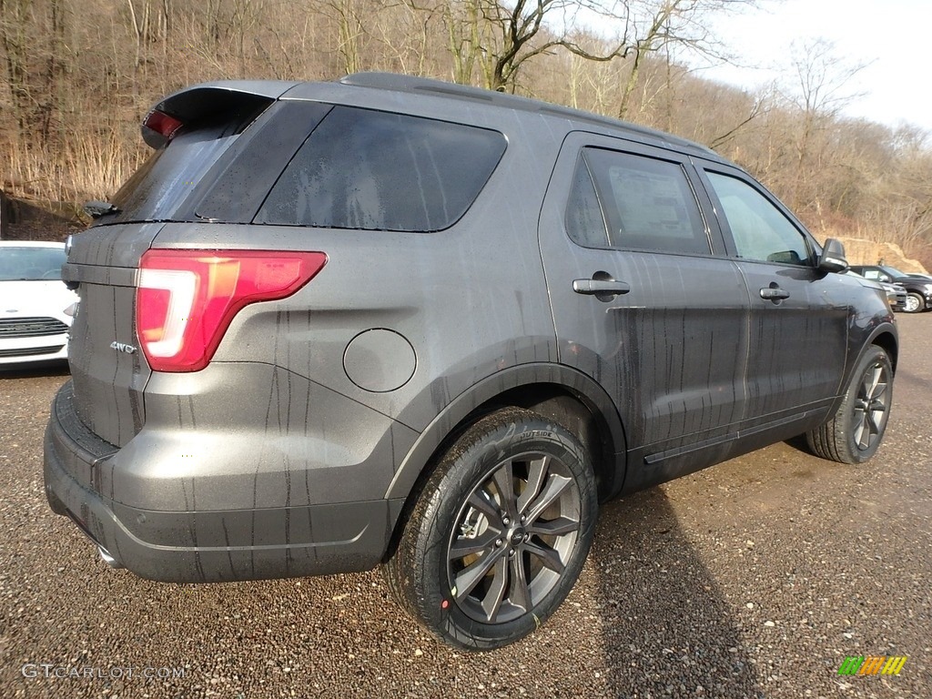 2018 Explorer XLT 4WD - Magnetic Metallic / Ebony Black photo #3