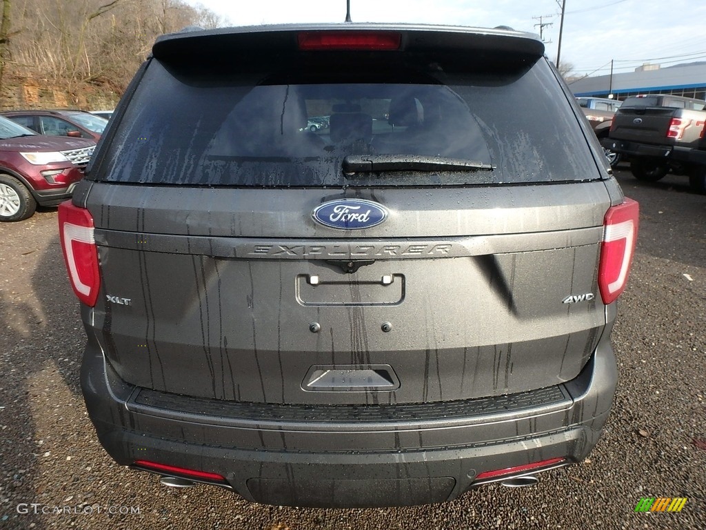 2018 Explorer XLT 4WD - Magnetic Metallic / Ebony Black photo #4