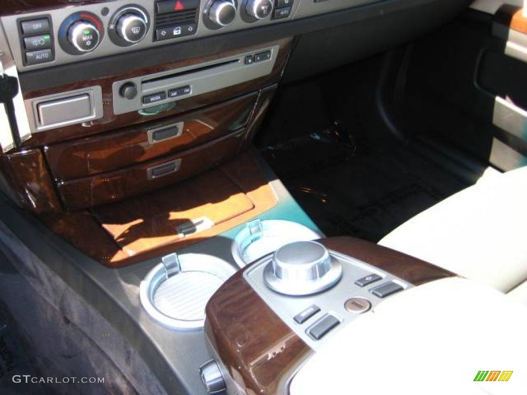 2006 7 Series 750i Sedan - Black Sapphire Metallic / Black/Cream Beige photo #19