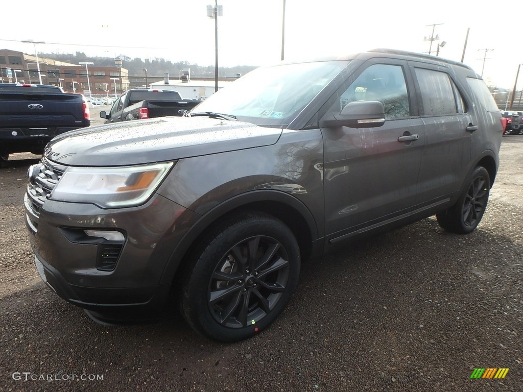 2018 Explorer XLT 4WD - Magnetic Metallic / Ebony Black photo #7