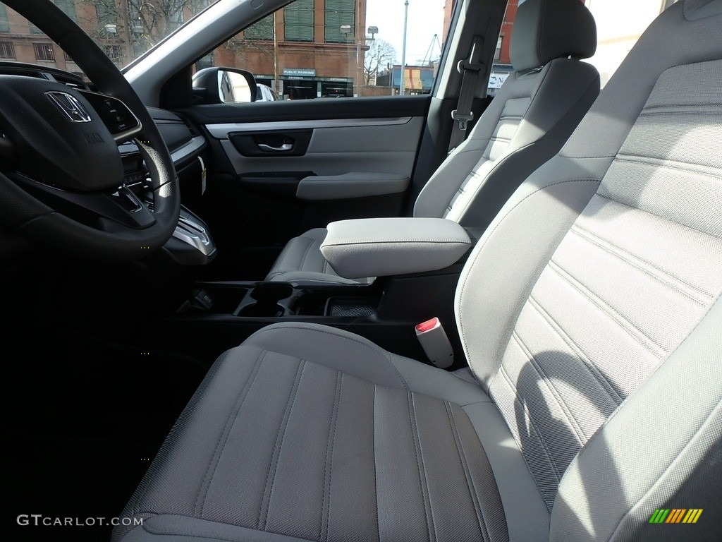 2017 CR-V LX AWD - Obsidian Blue Pearl / Gray photo #6