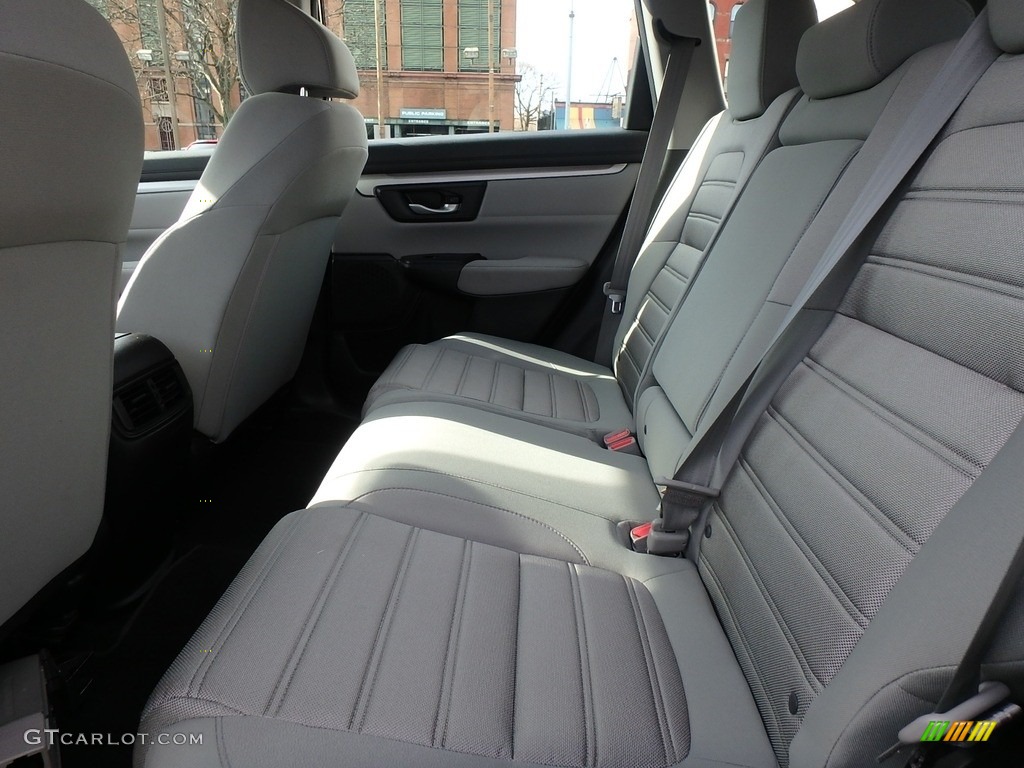 2017 CR-V LX AWD - Obsidian Blue Pearl / Gray photo #7