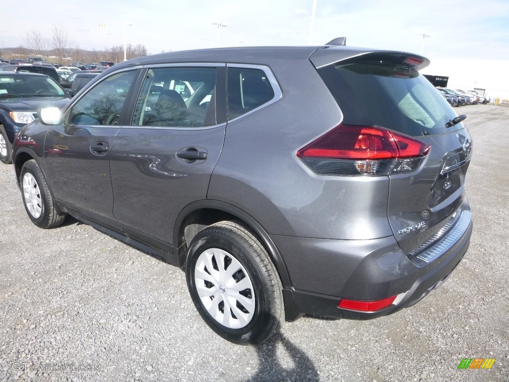 2018 Rogue S AWD - Gun Metallic / Charcoal photo #3