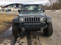 2014 Hydro Blue Pearl Coat Jeep Wrangler Sport 4x4  photo #2