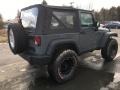 2014 Hydro Blue Pearl Coat Jeep Wrangler Sport 4x4  photo #4
