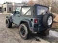 2014 Hydro Blue Pearl Coat Jeep Wrangler Sport 4x4  photo #6