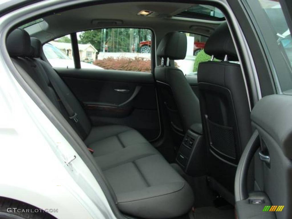 2007 3 Series 328i Sedan - Titanium Silver Metallic / Black photo #20