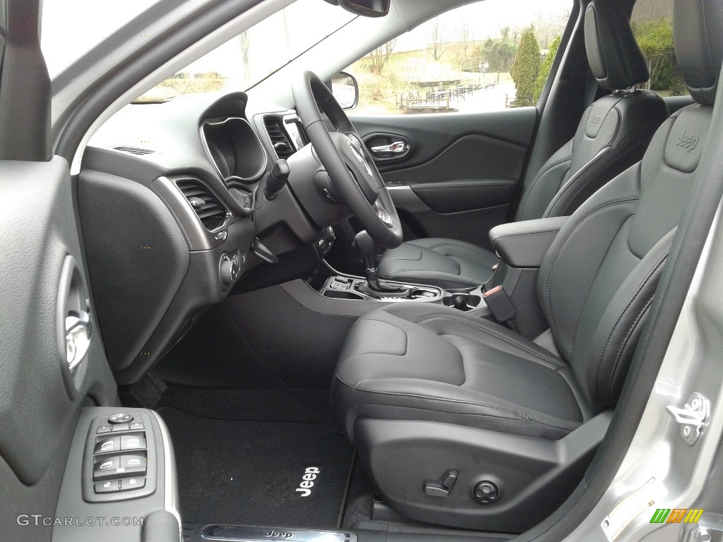 Black Interior 2019 Jeep Cherokee Limited Photo #125551098