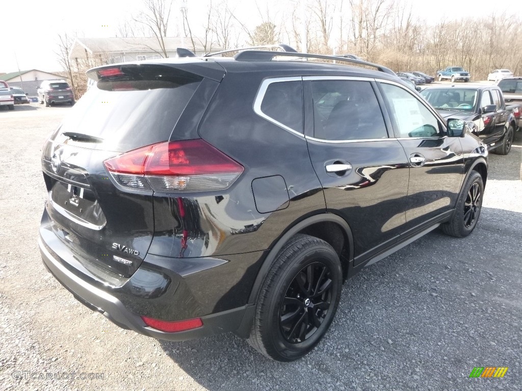 2018 Rogue SV AWD - Magnetic Black / Charcoal photo #5