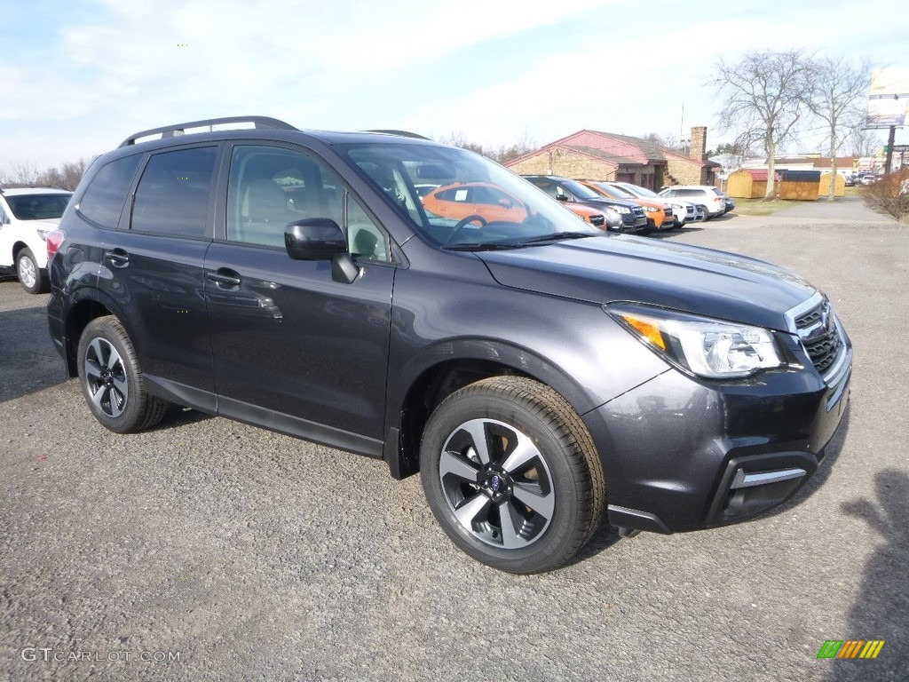 Dark Gray Metallic Subaru Forester