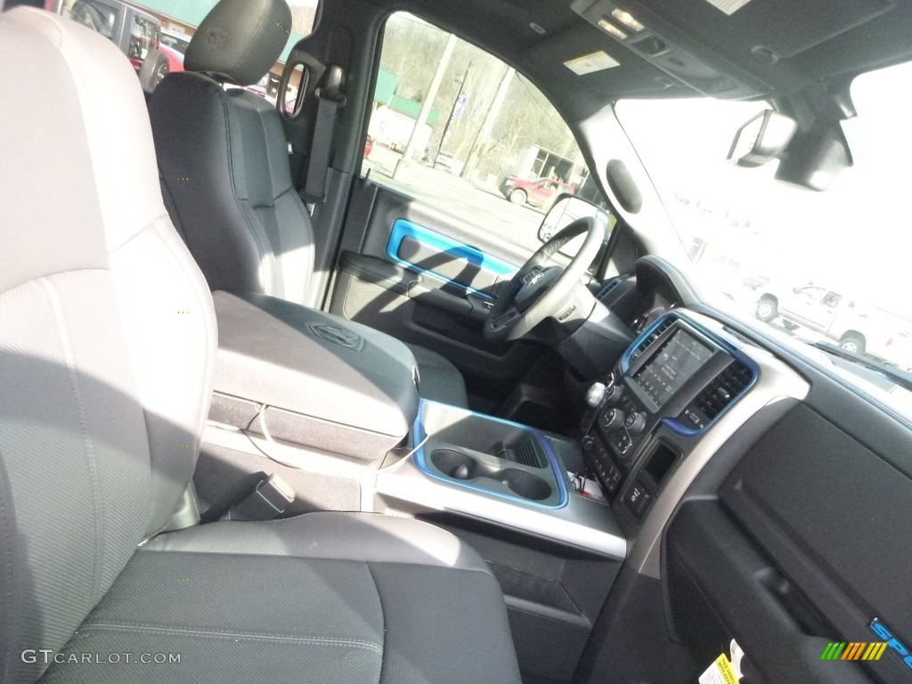 2018 1500 Sport Crew Cab 4x4 - Hydro Blue Pearl / Black photo #10