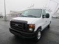 Oxford White 2010 Ford E Series Van E150 Commercial