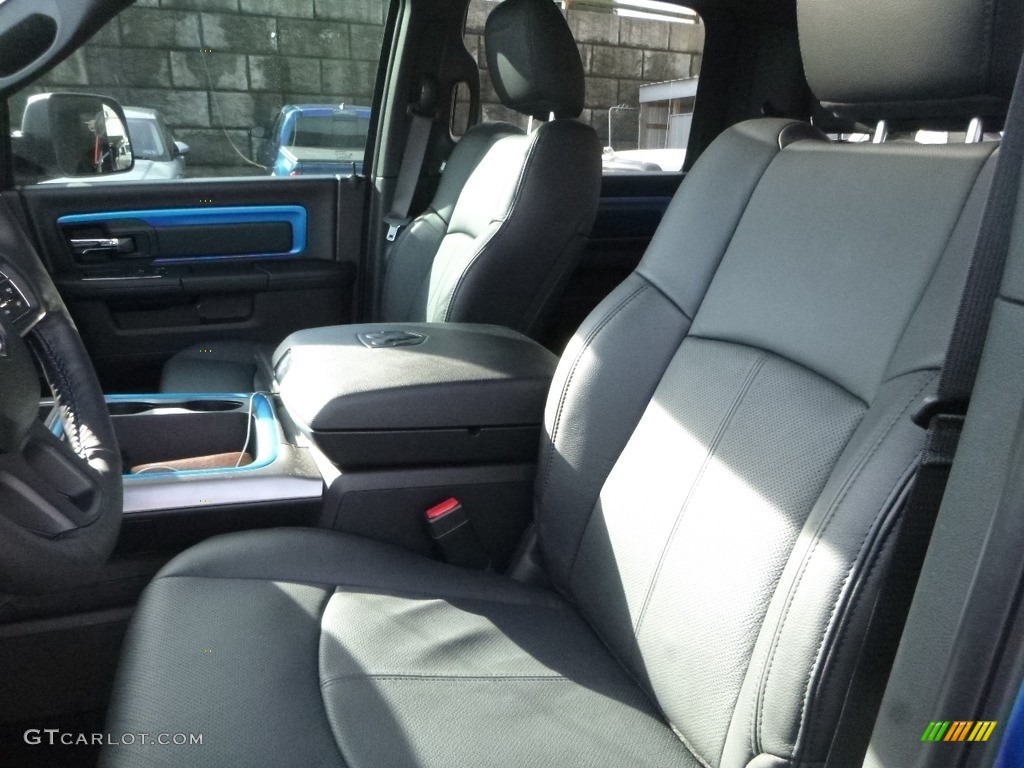 2018 1500 Sport Crew Cab 4x4 - Hydro Blue Pearl / Black photo #14