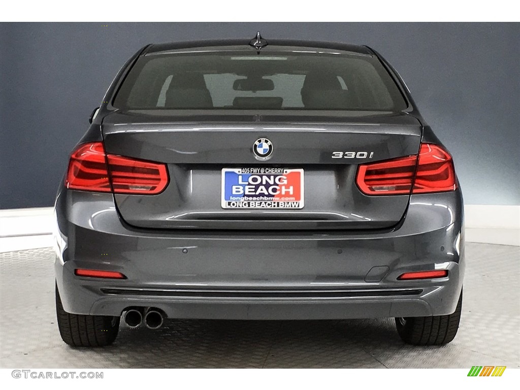 2018 3 Series 330i Sedan - Mineral Grey Metallic / Black photo #4