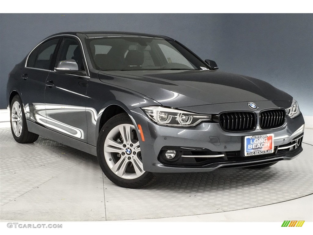 2018 3 Series 330i Sedan - Mineral Grey Metallic / Black photo #12