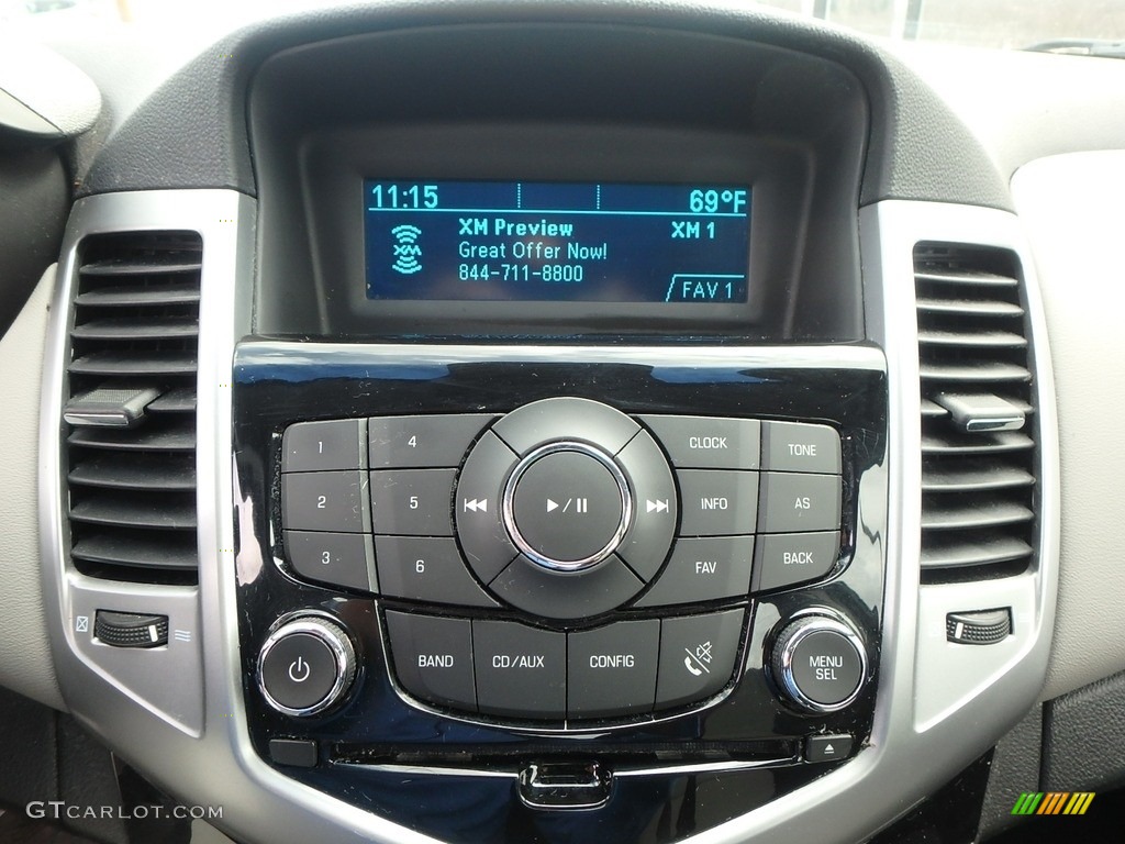 2012 Cruze LS - Ice Blue Metallic / Jet Black/Medium Titanium photo #25