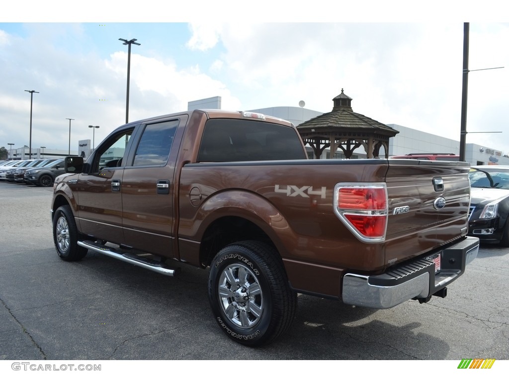 2011 F150 XLT SuperCrew 4x4 - Golden Bronze Metallic / Pale Adobe photo #21