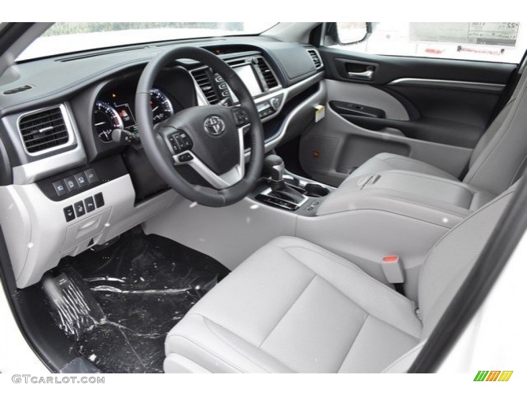 2018 Highlander Limited AWD - Blizzard White Pearl / Ash photo #5