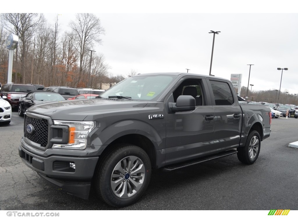 2018 F150 XL SuperCrew - Lead Foot / Earth Gray photo #3