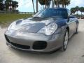 2003 Seal Grey Metallic Porsche 911 Carrera 4S Coupe  photo #27