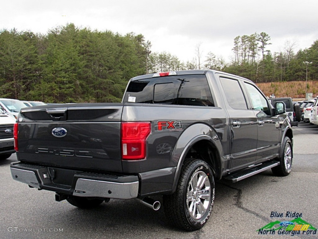 2018 F150 Lariat SuperCrew 4x4 - Magnetic / Earth Gray photo #6