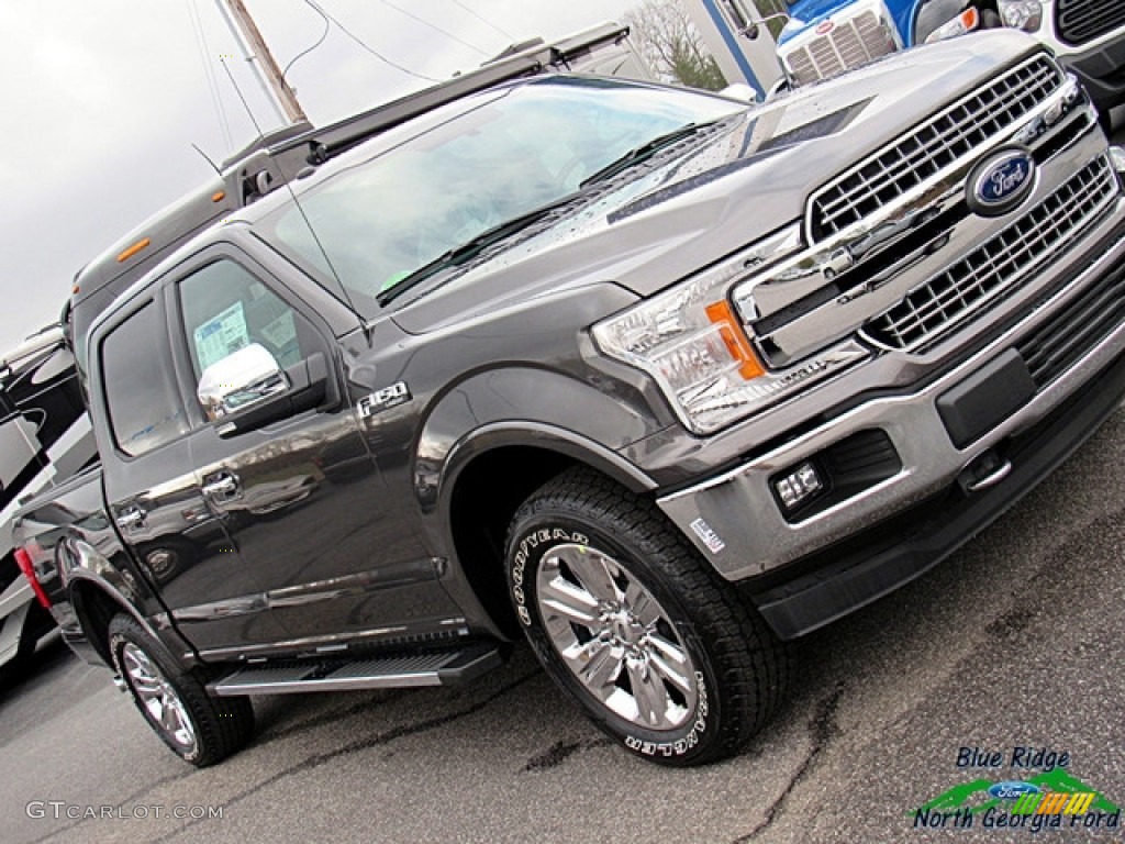 2018 F150 Lariat SuperCrew 4x4 - Magnetic / Earth Gray photo #34