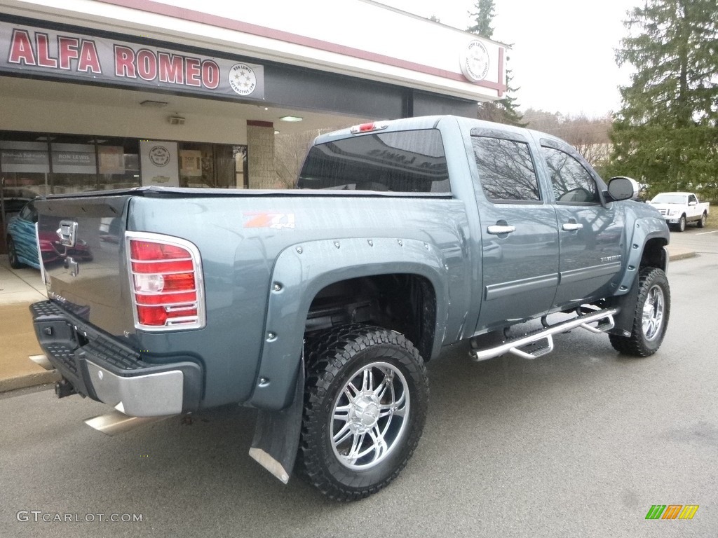 2012 Silverado 1500 LT Crew Cab 4x4 - Fleet Green / Ebony photo #2