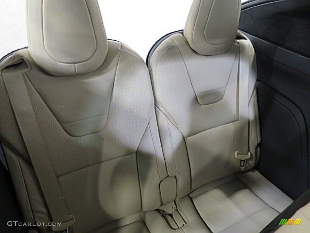 2016 Tesla Model X P90D Rear Seat Photos