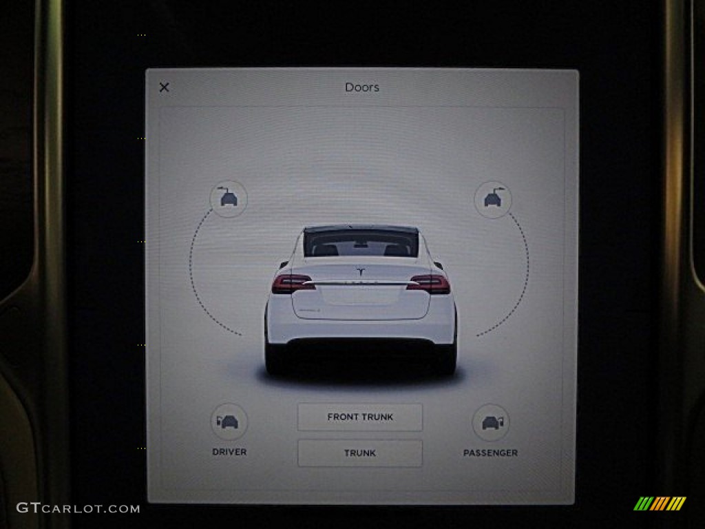 2016 Model X P90D - Pearl White Multi-Coat / Tan photo #27