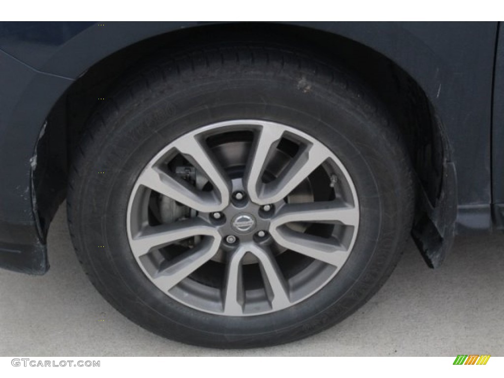 2014 Pathfinder SL - Arctic Blue Metallic / Almond photo #4