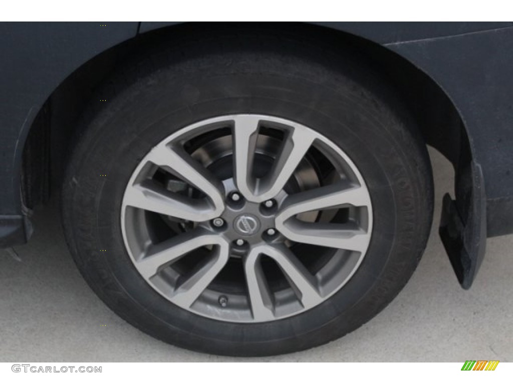 2014 Pathfinder SL - Arctic Blue Metallic / Almond photo #5