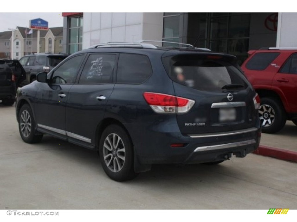 2014 Pathfinder SL - Arctic Blue Metallic / Almond photo #6