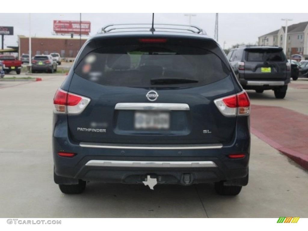 2014 Pathfinder SL - Arctic Blue Metallic / Almond photo #7