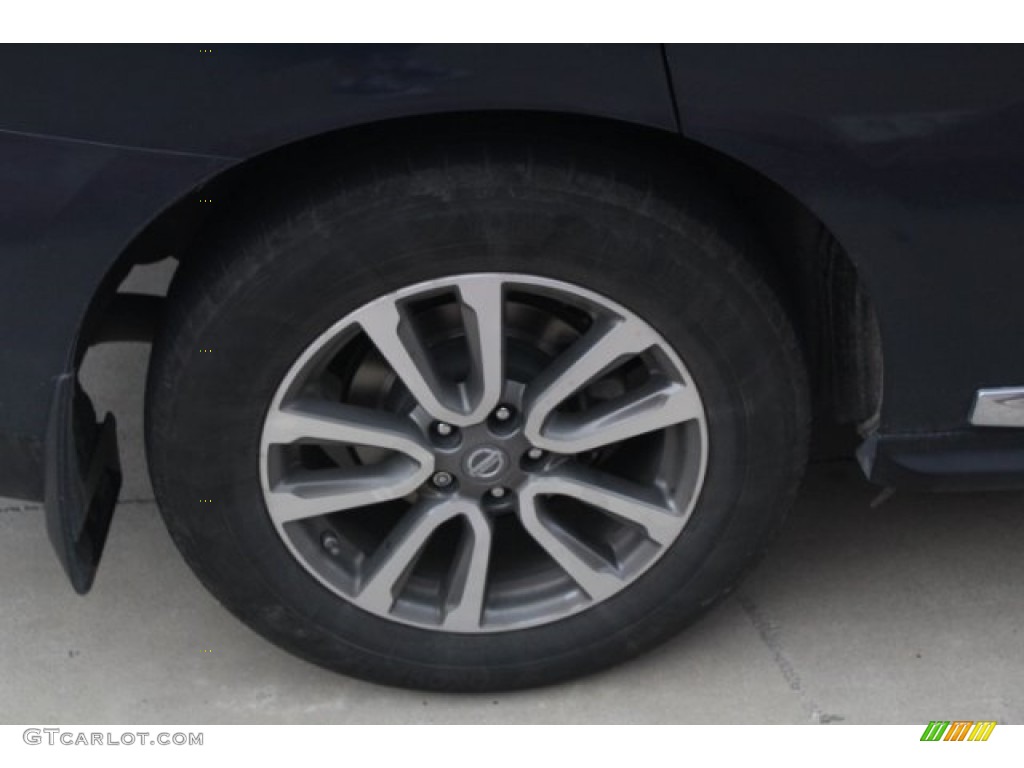 2014 Pathfinder SL - Arctic Blue Metallic / Almond photo #9