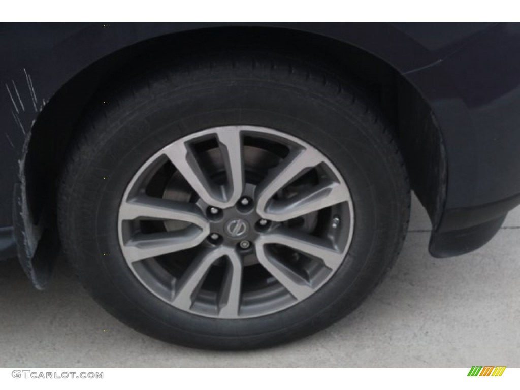 2014 Pathfinder SL - Arctic Blue Metallic / Almond photo #10