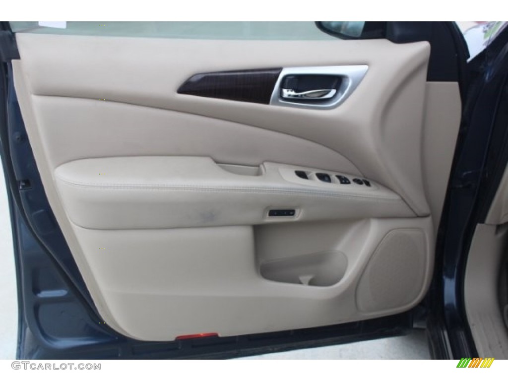 2014 Pathfinder SL - Arctic Blue Metallic / Almond photo #11