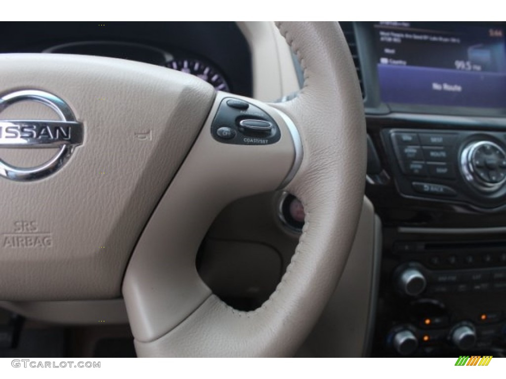 2014 Pathfinder SL - Arctic Blue Metallic / Almond photo #20