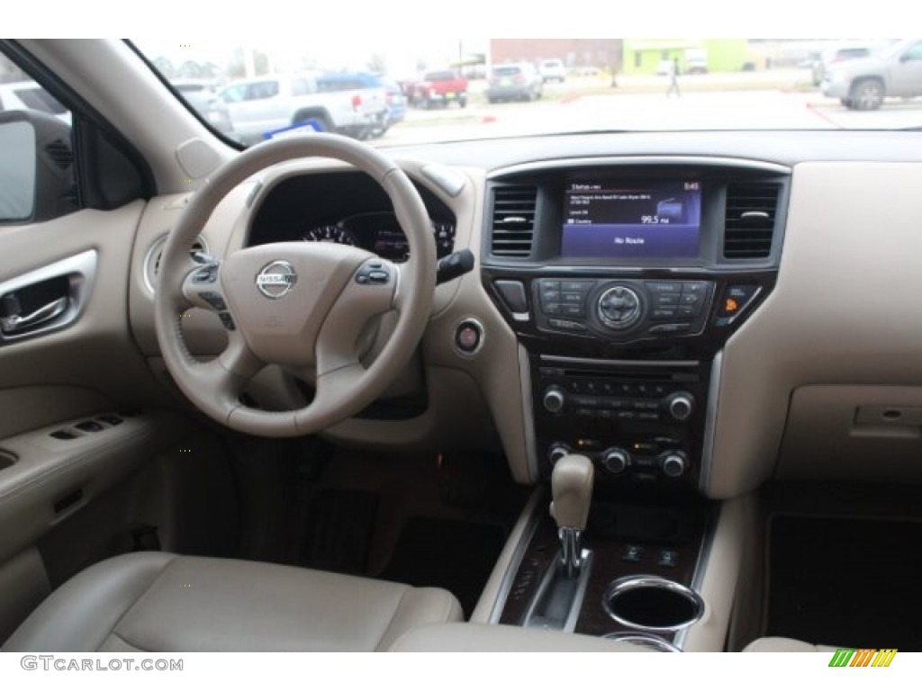 2014 Pathfinder SL - Arctic Blue Metallic / Almond photo #26