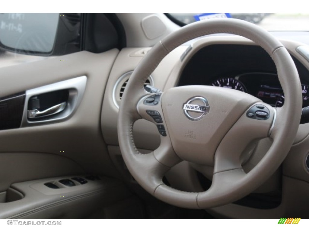 2014 Pathfinder SL - Arctic Blue Metallic / Almond photo #27