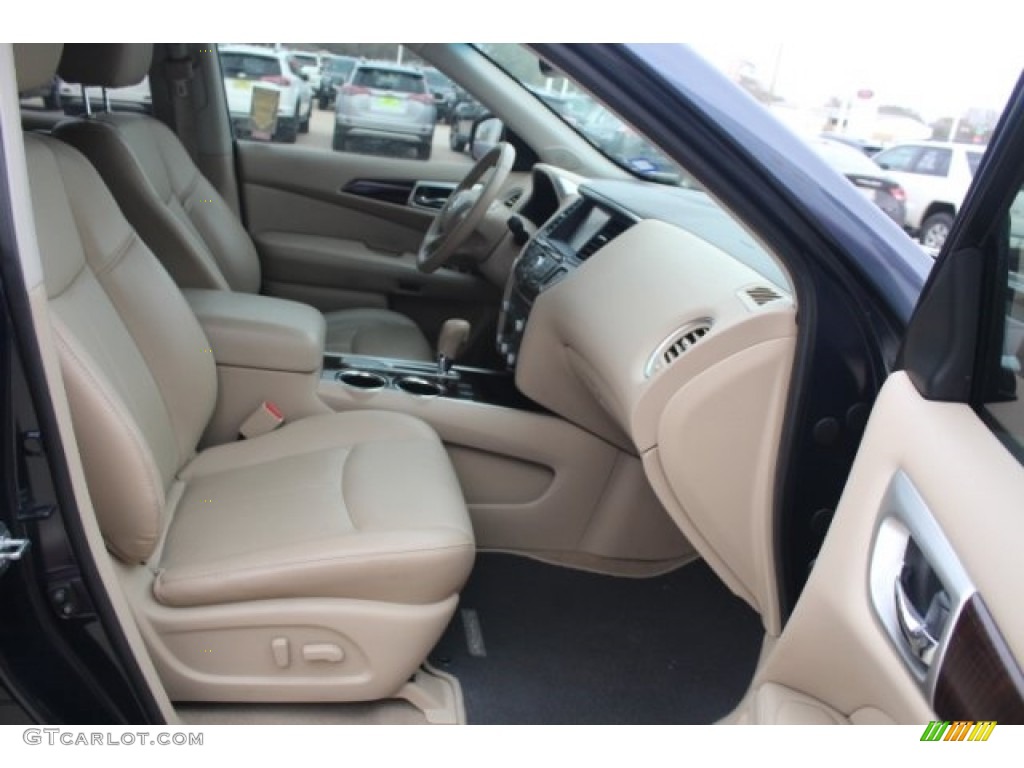 2014 Pathfinder SL - Arctic Blue Metallic / Almond photo #34