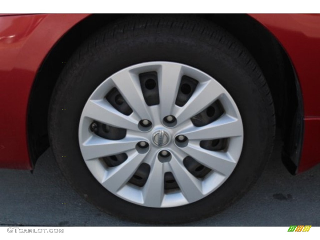 2013 Sentra SV - Red Brick / Marble Gray photo #4