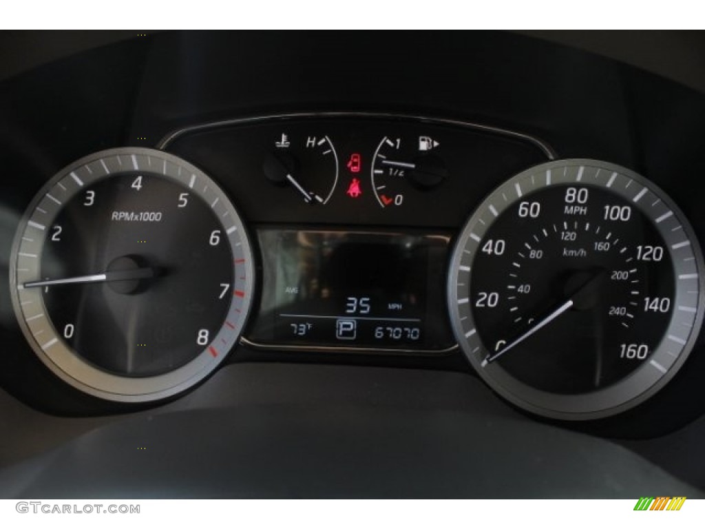 2013 Sentra SV - Red Brick / Marble Gray photo #20