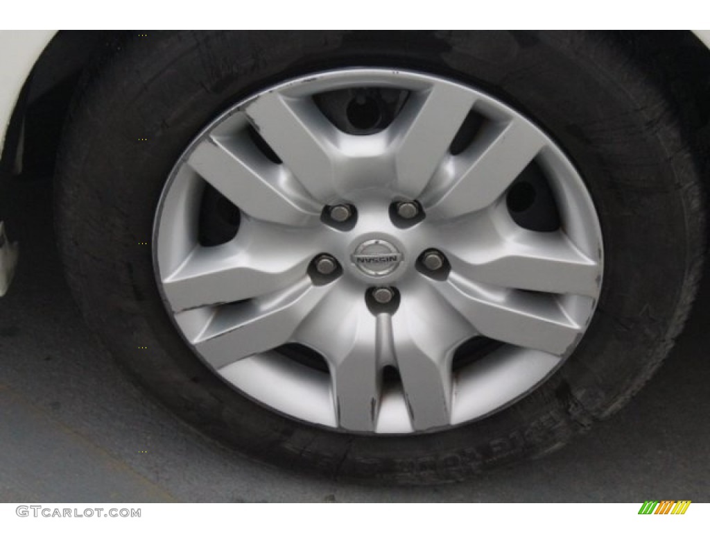 2012 Altima 2.5 S - Winter Frost White / Charcoal photo #6