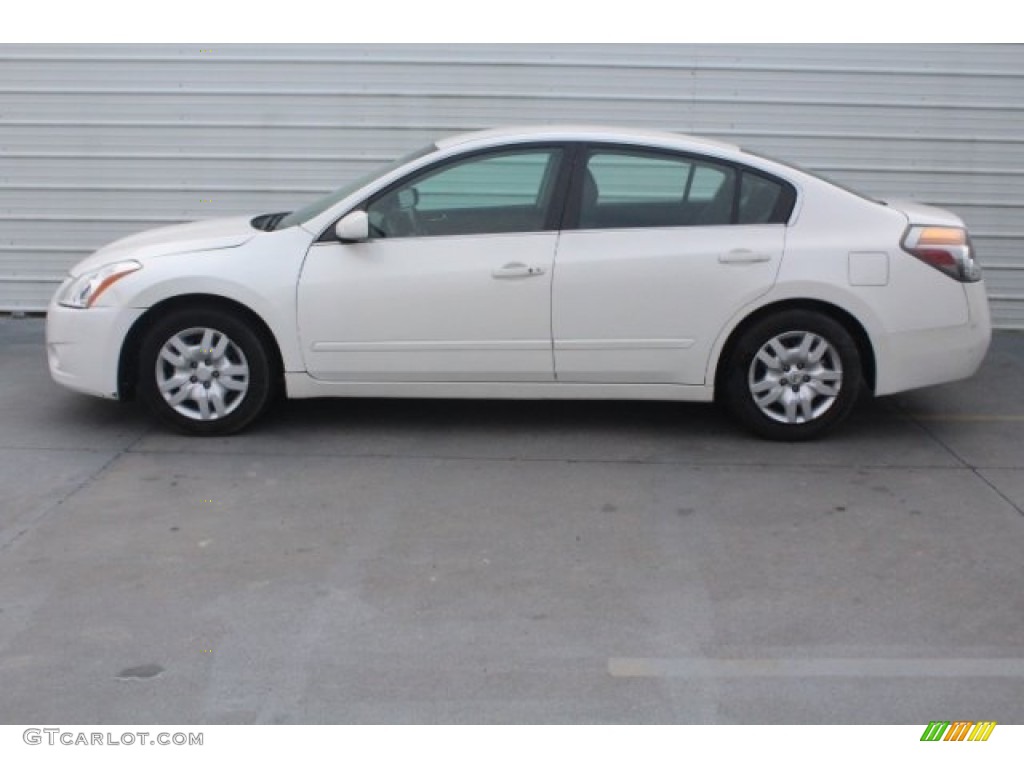 2012 Altima 2.5 S - Winter Frost White / Charcoal photo #7