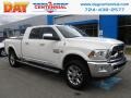 Pearl White 2017 Ram 3500 Limited Mega Cab 4x4